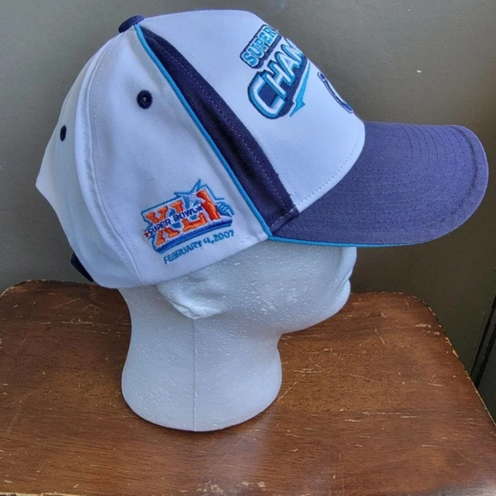 Indianapolis Colts NFL Super‎ Bowl Champion Reebok Adjustable Cap Hat White